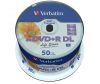 Verbatim DVD+R DL 8X  LIFE SERIES NYOMTATHAT CAKE (50)