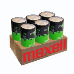 Maxell DVD+R 16x Shrink (100) XxlDVD csomag 600 db