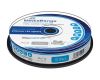 MediaRange Blu Ray BD-R DL 50GB 6x Printable Cake (10) /MR509/